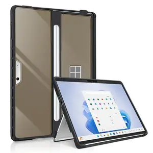 Hard Case for Microsoft Surface Pro 11/10/9/8 13 Inch Shockproof Protection Shell Cover Compatible with Type Cover Keyboard