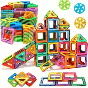 80pcs/40pcs Magnetic Building Block Toys, Magnetic Building Set, Magnetic Building Tiles for Stem Education, Strong Magnetic Large Particles, Ideal Birthday Gifts for Boys and Girls