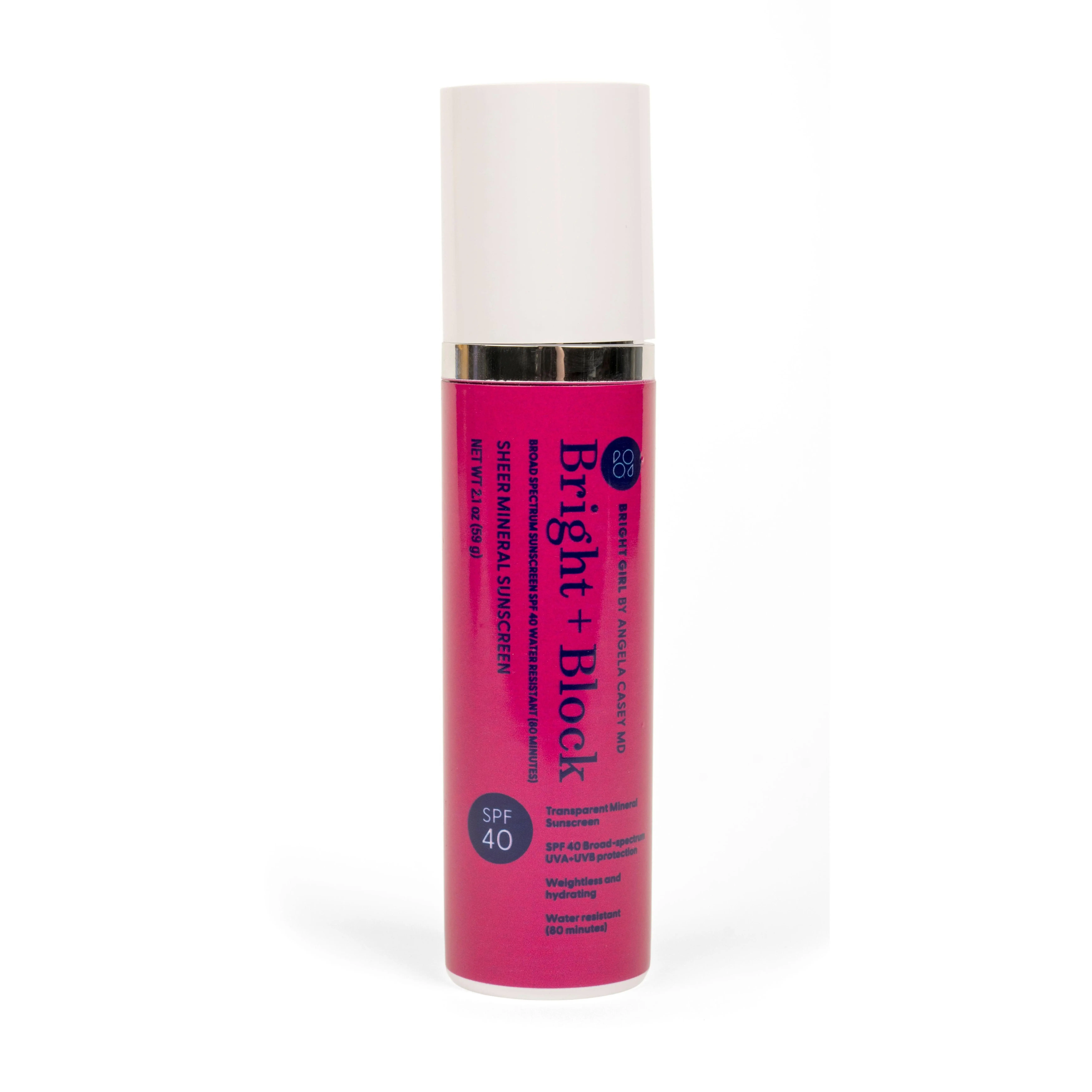 Bright+Block SPF 40 Sheer Mineral Sunscreen