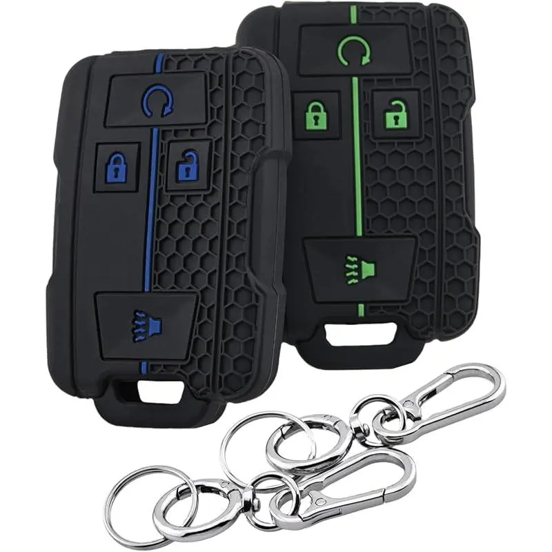 Black with Blue/Green