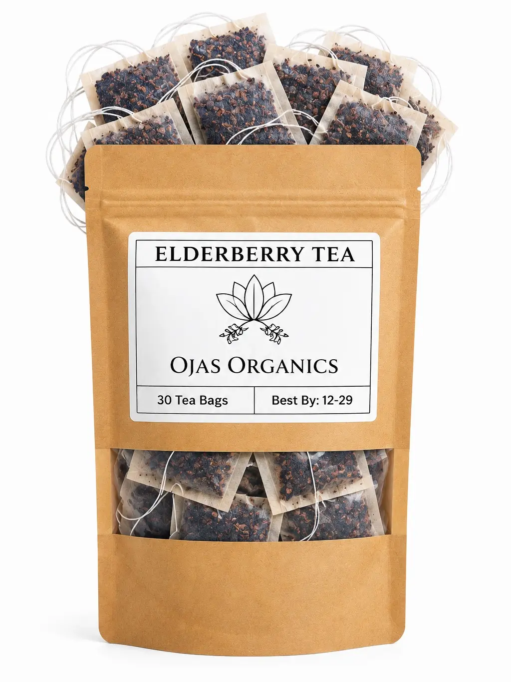 Organic Elderberry Tea Bags (2g)