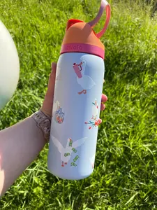 Owala Silly Goose FreeSip Bottle 32oz | Double Wall Insulated Water Bottle | Trendy Aesthetic Drinkware