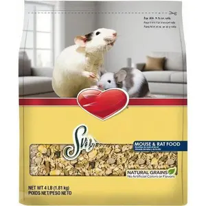 Premium Mouse and Rat Nutrition Blend, 4 lb Bag – High Protein, Balanced Diet – Small Pet Food for Healthy Growth – Natural Ingredients, No Artificial Additives – Fortified with Essential Vitamins cat exercise wheel