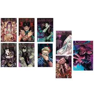 Jujutsu Kaisen Series Vol 6 - 14 Collection 9 Book Set - By Gege Akutami Paperback – January 1, 2020