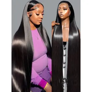 Rebecca Hair 5x5 HD Lace Closure Wigs Beginner Friendly Straight Glueless Wig Human Hair Wig