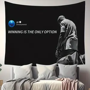 1pc rapper tapestry, wall tapestries, bedroom aesthetic wall paintings, home décor