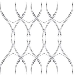 8Pcs Cuticle Nippers Stainless Steel Cuticle Trimmer Cutter Pointed Blade Nail Cuticle Dead Skin Clipper Manicure Tool for Fingernails Toenails (Silver) - Home Improvement.