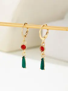 Crystal Water Drop Earrings, Anime Cosplay Jewelry, Elegant Accessory Gift, Pair of Dangle Ear Rings