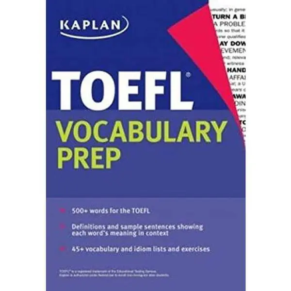 USED-Kaplan TOEFL Vocabulary Prep by Kaplan Test Prep (Paperback)