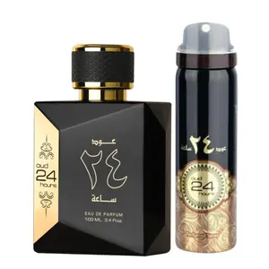 Ard Al Zaafaran 2-Piece Set for Unisex, (3.4 Oz Eau De Parfum Spray + 1.6 Oz Deodorant Spray)