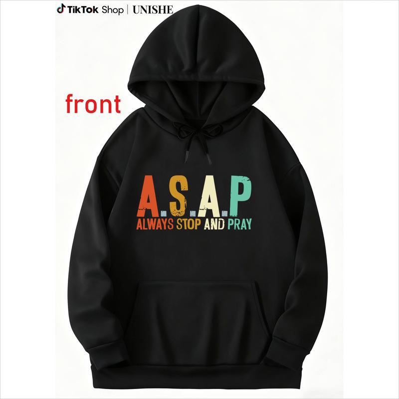 Christian Hoodie Bestseller for Moms – Unisex, Long Sleeve, Always Stop and Pray Christian Hoodie Bestseller for Moms – Unisex, Long Sleeve, Always Stop and Pray