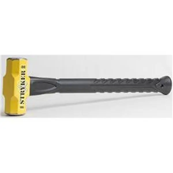 ABC Hammers XHD824S 12 lbs Head Sledge Hammer, 24" Handle Size, Steel-Reinforced Co-Polymer Handle, Exceptional Durability