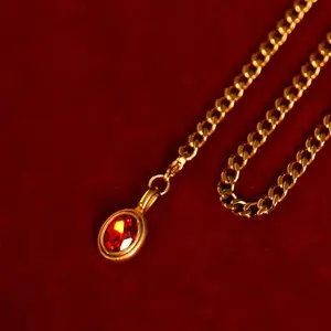 VelourBliss Maid's Hidden Fantasy Slip Chain Choker - Adjustable & Unisex Necklace with unique Jewelry Gift Pendant