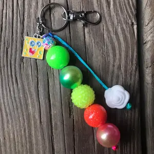SpongeBob Inspired Acrylic Keychain