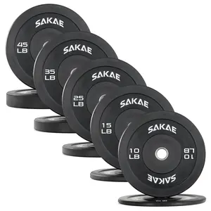 Olympic Rubber Bumper Plates - 260LB SET