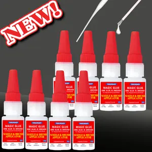 Instant Fix Super Glue – Heavy-Duty Clear Adhesive Stronger Than Welding, Must-Have DIY Tool for Crafts, Quick Repairs, Wood, Metal, Plastic, Nails & More