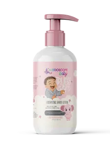 Kaleidoscope Baby Truely Soft Hydrating Lotion 8oz - Gentle Fast-Absorbing Formula with Oat Kernel Vitamin E Aloe & Shea Butter for Delicate Skin