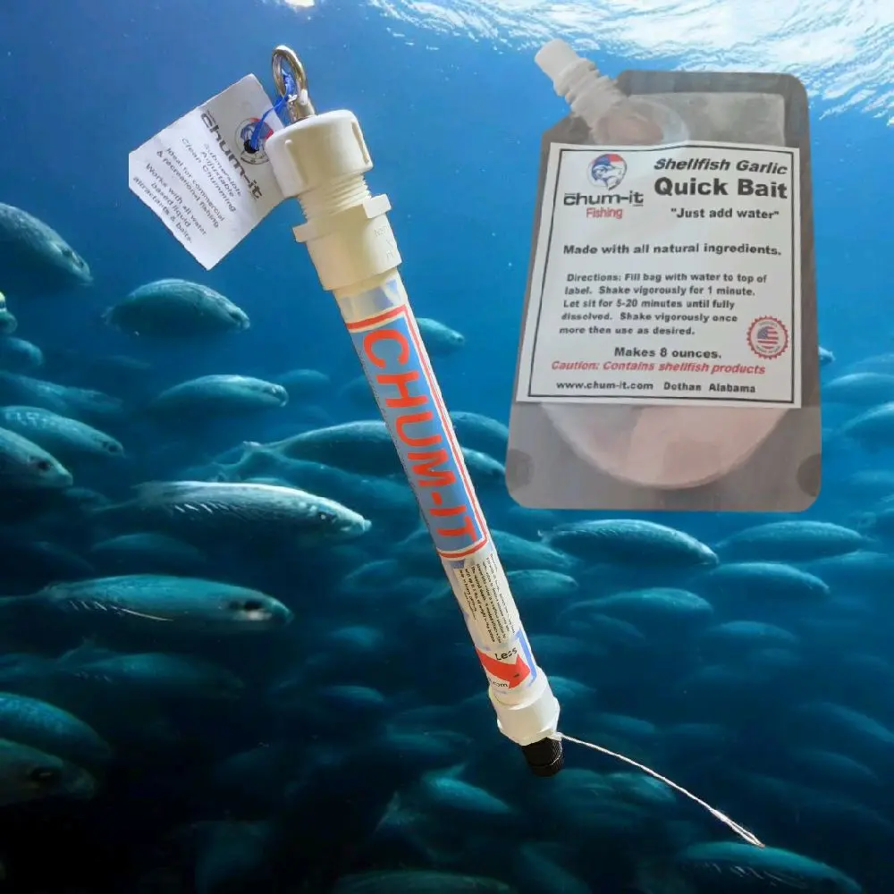 Chum It Submersible Liquid Chum Dispenser, 12 oz Capacity