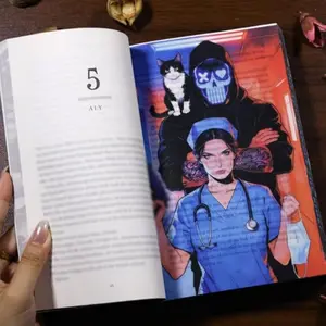 15 Pcs L&O Cartoon Page Overlays Bookmarks for Men Women, Fantasy Bookmark Gift, Fantasy Merch, Cool Bookmarks Book Accessories Merchandise, Gifts for Bookish Book Lovers