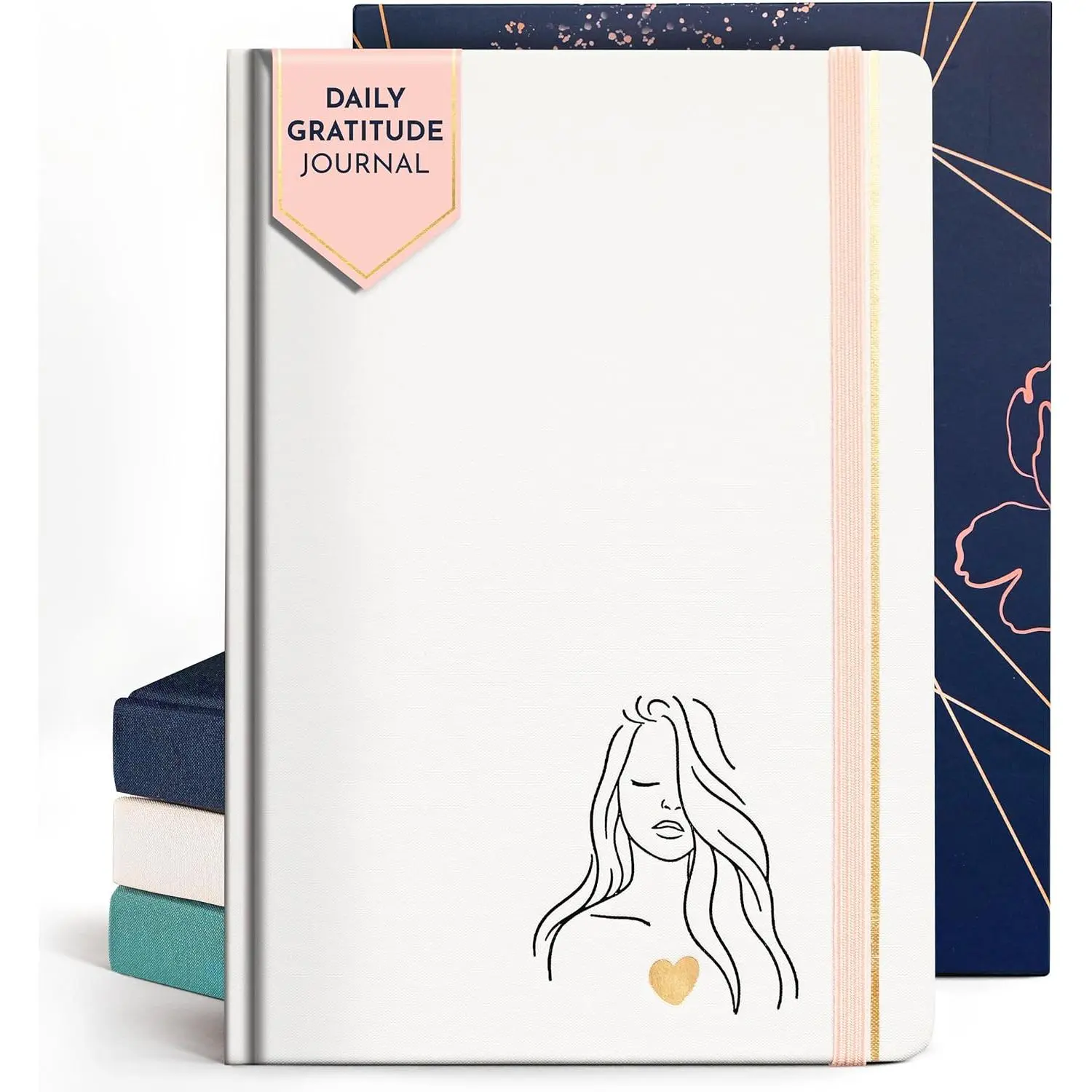 Daily Gratitude Journal for Women - 6-Month Guided Positivity & Wellness Journal with Prompts, Affirmations, Mindfulness, for Self-Reflection & Manifestation