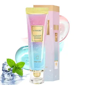 Niacinamide Whitening Toothpaste Fluoride Free Toothpaste for Sensitive Teeth Triple Whitening Stain Removal Enamel Repair Xylitol Mint Gum Care Daily Oral Care