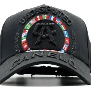 Canelo undisputed champ Hat G5 - Embroidered Black Baseball Cap