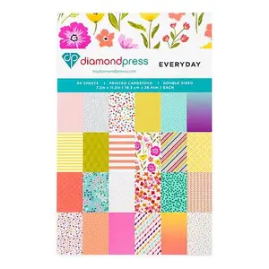 Crafts & Sewing Diamond Press Double-Sided Every Day Paper Pad - 60 Sheets
