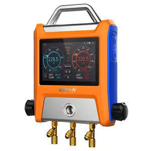 Elitech EMG-20V Intelligent HVAC Digital Manifold 2 Valves with 5” Smart Touch Screen Elitech EMG-20V Intelligent HVAC Digital Manifold 2 Valves with 5” Smart Touch Screen