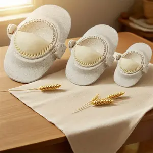 3-Piece Set Of Multifunctional Dumpling Maker Molds, Multiple Specifications, Easy To Make Different Dumplings, Dumpling Making Tools, Household Dumpling Skin Molds, Kitchen Small Tools, Dumpling Makers, Kitchen Utensils And Small Tools