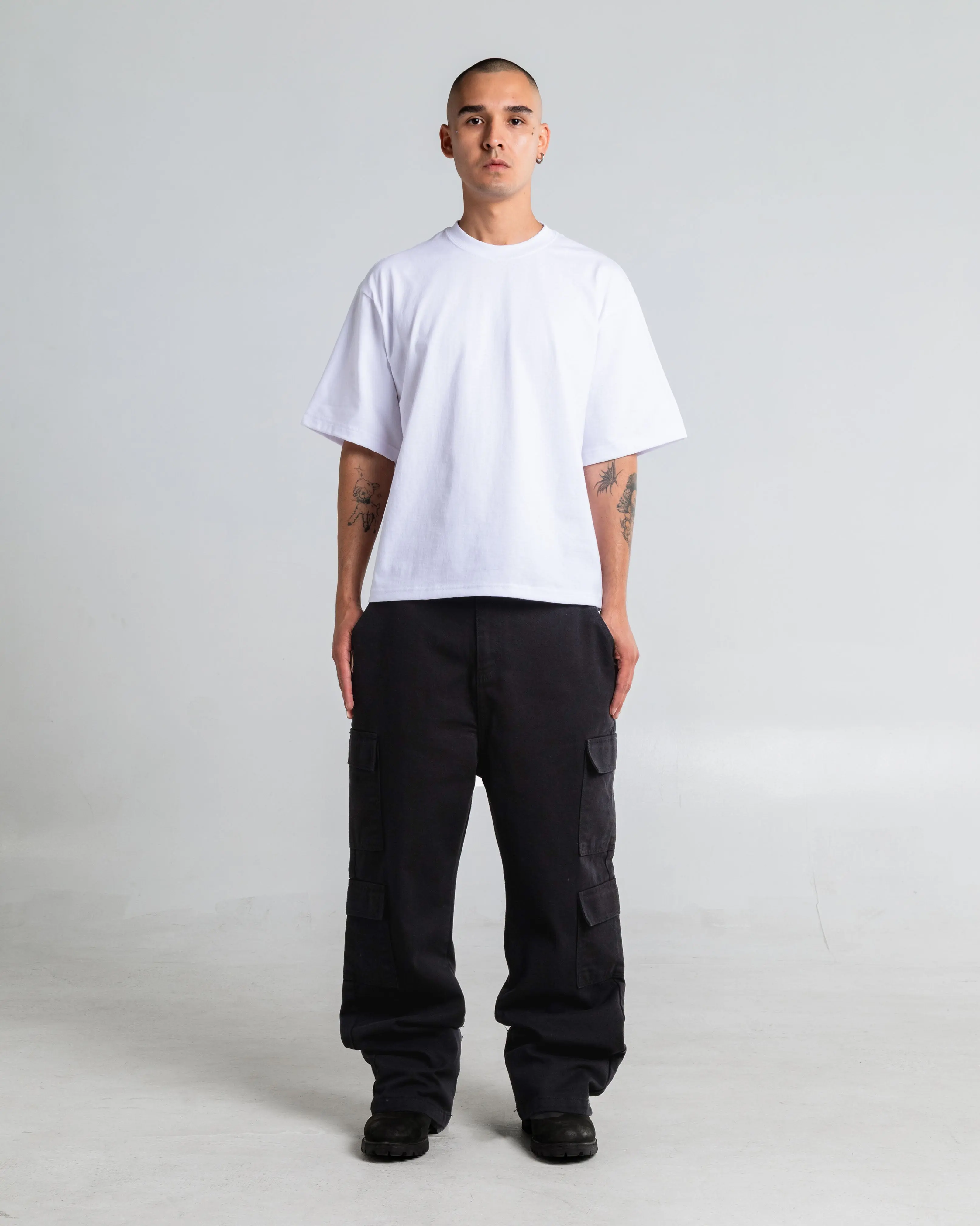 Heavy Twill Double Pocket Cargos