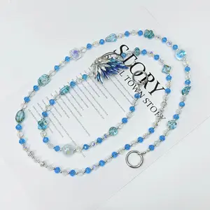 Crossbody Chain Body Chain Fashionable & Elegant Handbag Chain Strap Replaceable Crossbody Strap Compatible with Handbags & Shoulder Crossbody Bags Decorative Handbag Strap