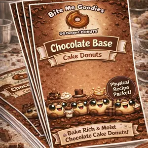 Chocolate Cake Donut Base Recipe | Bite Me Goodies