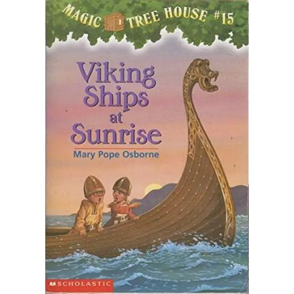 USED Book - Viking Ships at Sunrise (Magic Tree House, No. 15) by Mary Pope Osborne (Paperback) - english
