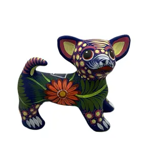Clay Alebrije Chihuahua - Mexican Folkart