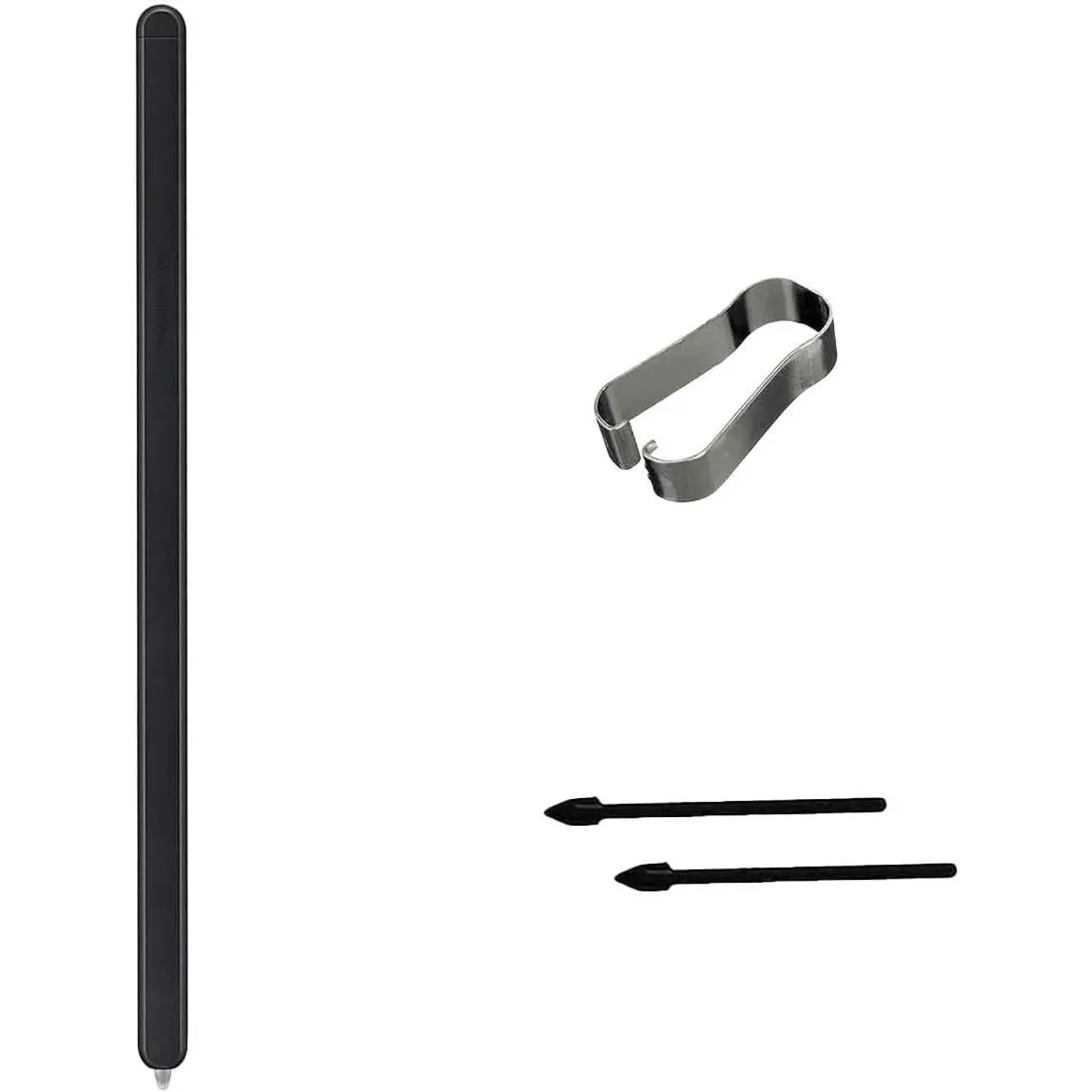 Galaxy Z Fold 6/5 S Pen Fold Edition for  Galaxy Z Fold 6/5 5G Slim S Pen Galaxy Z Fold 5 Stylus Pen Compatible with  Galaxy Z Fold 6 Touch Stylus Pen EJ-PF946BBEGWW with Nibs(Black)
