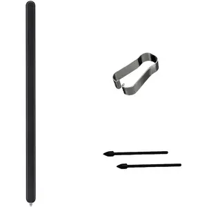 Galaxy Z Fold 6/5 S Pen Fold Edition for  Galaxy Z Fold 6/5 5G Slim S Pen Galaxy Z Fold 5 Stylus Pen Compatible with  Galaxy Z Fold 6 Touch Stylus Pen EJ-PF946BBEGWW with Nibs(Black)