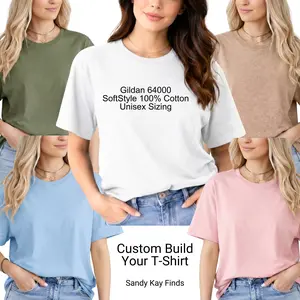 Pick-Your-Design Gildan 64000 SoftStyle Unisex Cotton T-Shirt with a DTF Design Print