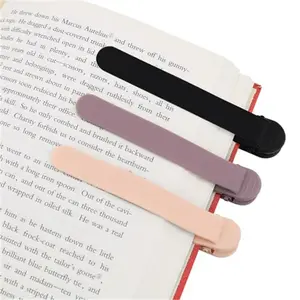 3pcs Automatic Bookmark, Silicone Book Marks for Reading Women, Men, Kids, Book Lovers, Cute Unique Book Markers for Reading, Reading Accessories Gifts for Book Lovers