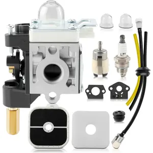 SRM 266 Carburetor for Echo Weed Eater PPT-266 SHC-266 SRM-266T SRM-266U SRM-266S PE-266 PAS 266 Hedge Trimmer Pruner RB-K112 A021004710 A021003831 A021003830, with Air Tune Up Kit