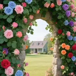 [Germination Rate] 200+ Mixed Rose Seeds - Beginner-friendly, can be planted indoors and outdoors, stress-relieving and therapeutic planting experience, a must-have for home decoration