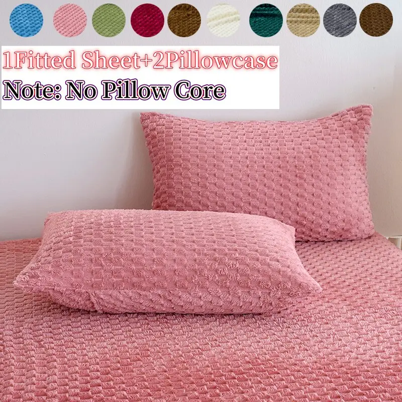 King Queen Size Bed Sheet Set, Soft Bedding Sheet, Soft & Durable Fabric, Deep Pocket Design, Multiple Colors Available, Bedding Supplies