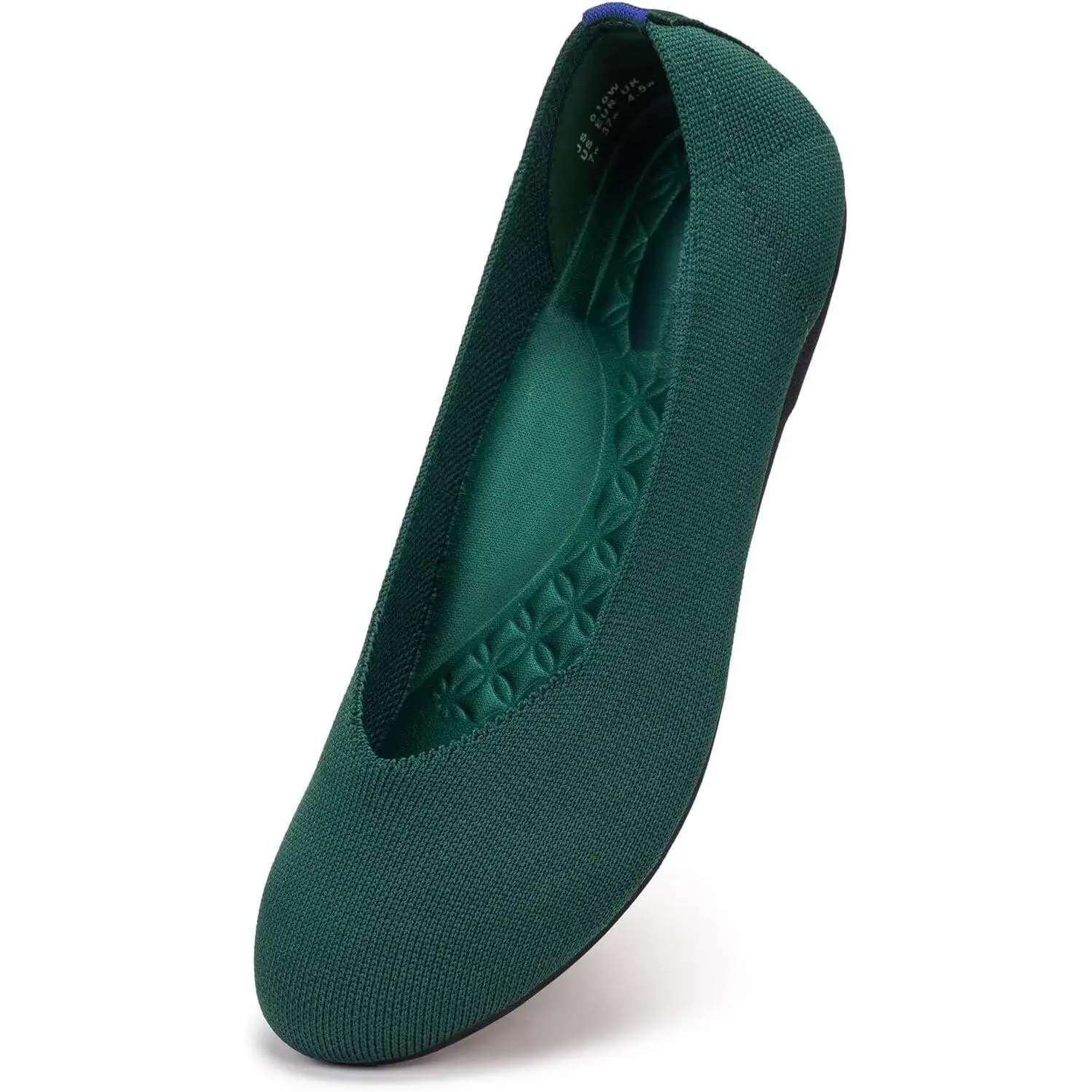 Frank Mully Women's Wide Width Flats Ballet Flats Round Toe Knit