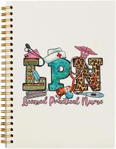 LPN  Licensed Practical  Notebook Gifts for  Student,Nurse Appreciation Gifts for Women, School Essentials 5.5x8.3