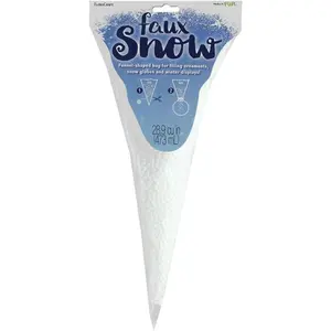 Faux Snow Ornament Filler-5mm White, 473ml, 28.9 Cubic Inches
