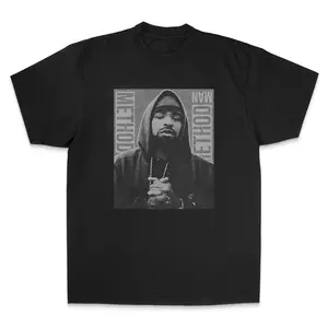 Method for Man Retro Rapper Graphic Tee T-Shirt