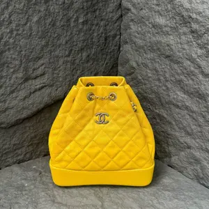 Pre-owned CHANEL Gabrielle leather backpack