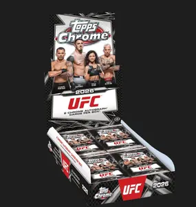2026 Topps Chrome UFC - Hobby Box