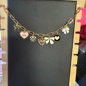 Personalized charm necklaces