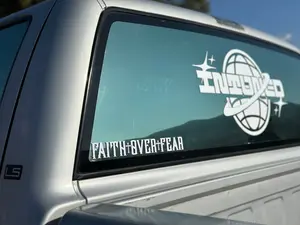 "Faith Over Fear" Sticker V2