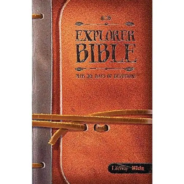 USED Book - Explorer Bible - HCSB by Lifeway Kids (Paperback) - english